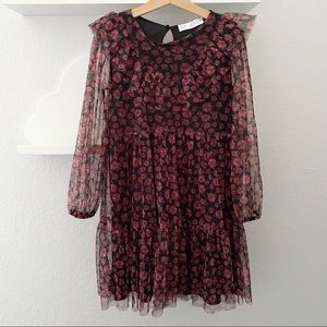 Zara Girls Flora Tulle Dress